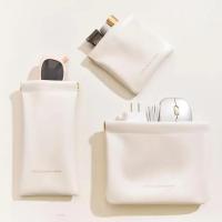 3 piece self-closing mini storage bag