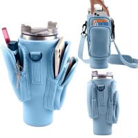 40oz Waterproof Pockets Insulated/Cold Bottle Shoulder Bag
