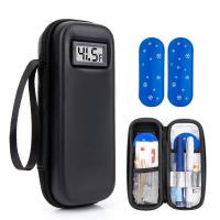 Insulin Cooler Travel Case with Temperature Display- Celsius (with ice pack)