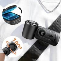 Mini Portable Handheld Clip Fan – 3-in-1 Rechargeable 3000mAh Battery