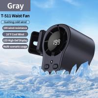 Portable Turbo Clip Fan with LED Display