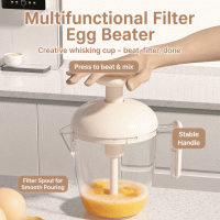 Multi-functional manual kitchen mixer