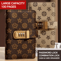 New combination lock wallet
