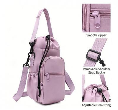 Multi-layer Bottle Shoulder Bag - the perfect outdoor companion