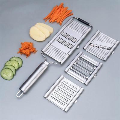 Multi-functional Vegetable Slicer Set (4 Blades)