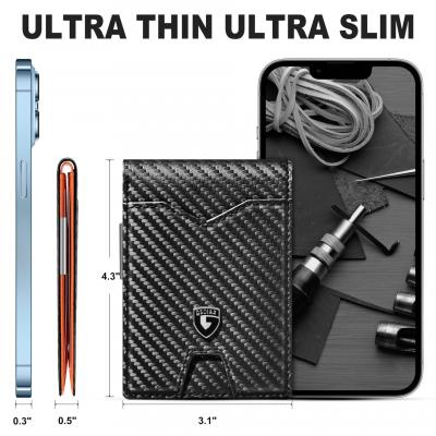 Multi-card Slot RFID Anti-theft Men's Wallet