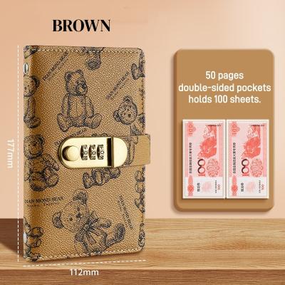 Cash/Receipt Storage Password Book