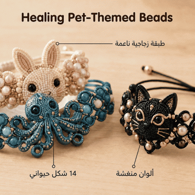 مجموعة أدوات صنع الأساور الخرزية بنفسك